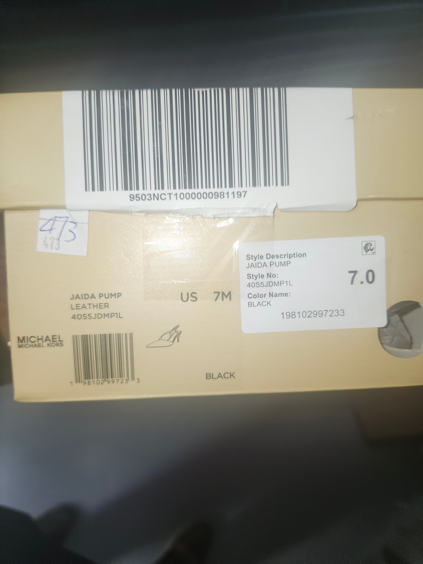 Michael Kors Jaida Black Pumps