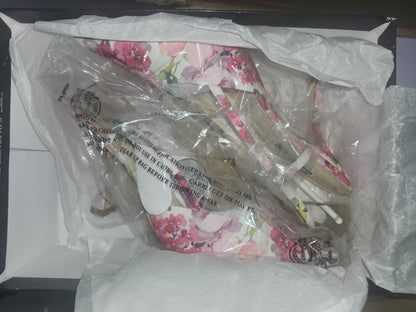 Nine West Vassa Dress Pumps 8.5MUS - Pink Tea Party Floral