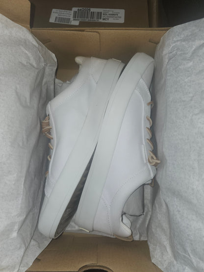 Sperry Bermuda Beach Twill Sneakers White, Size 8.5US