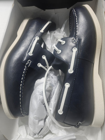 Club Room Men's Elliot Boat Shoes Navy Size 7US