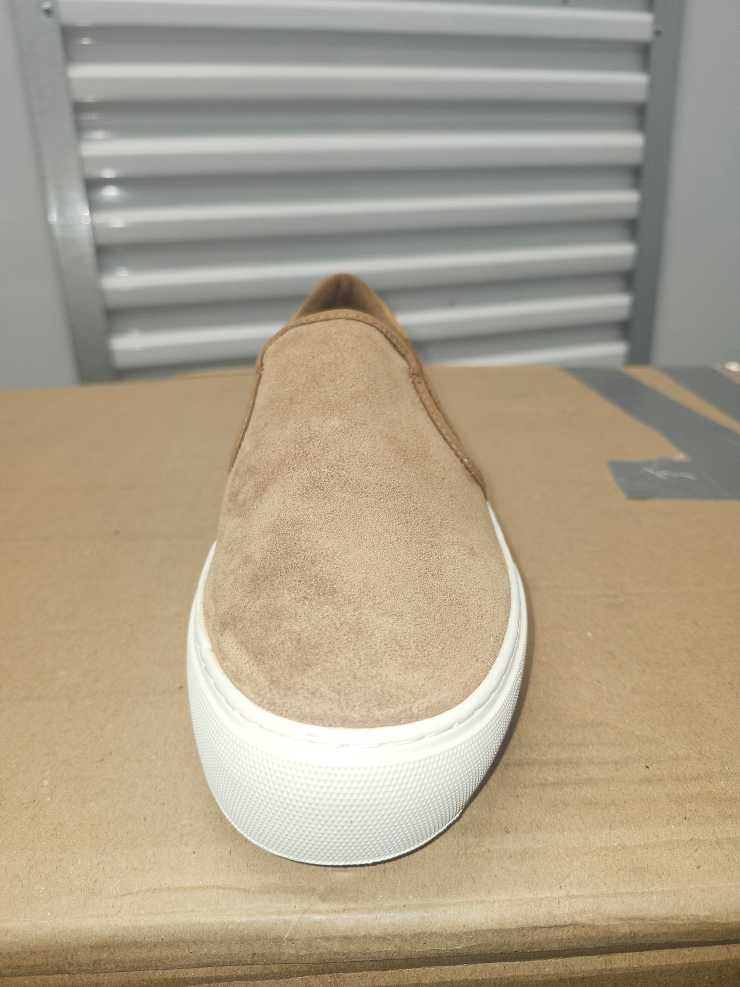 UGG Cahlvan Womens Sneaker Chestnut Suede Size 8