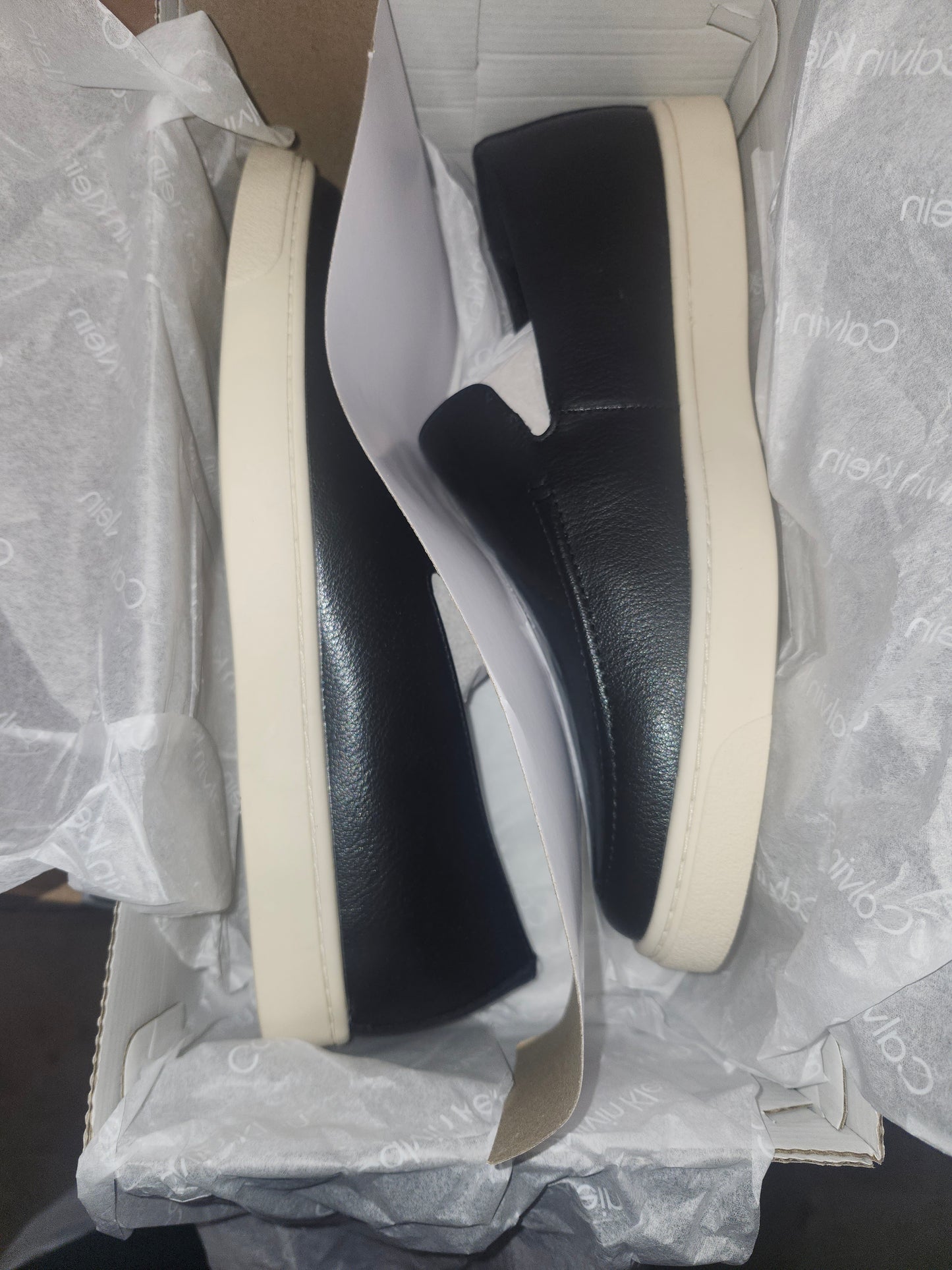 Calvin Klein Genevo Casual Loafers, Black - Size 9MUS