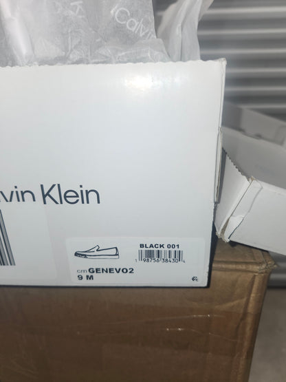 Calvin Klein Genevo Casual Loafers, Black - Size 9MUS