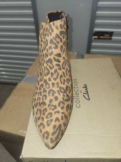 Clarks Linvale Sea Womens Ankle Booties Size 8.5