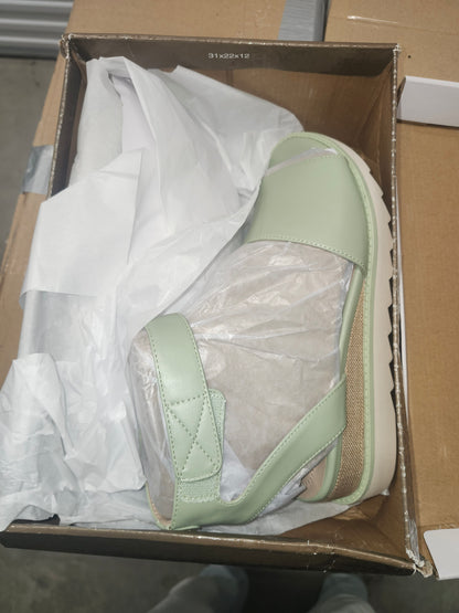 Giani Bernini Constancia Wedge Sandals, Size 9MUS - Tender Green