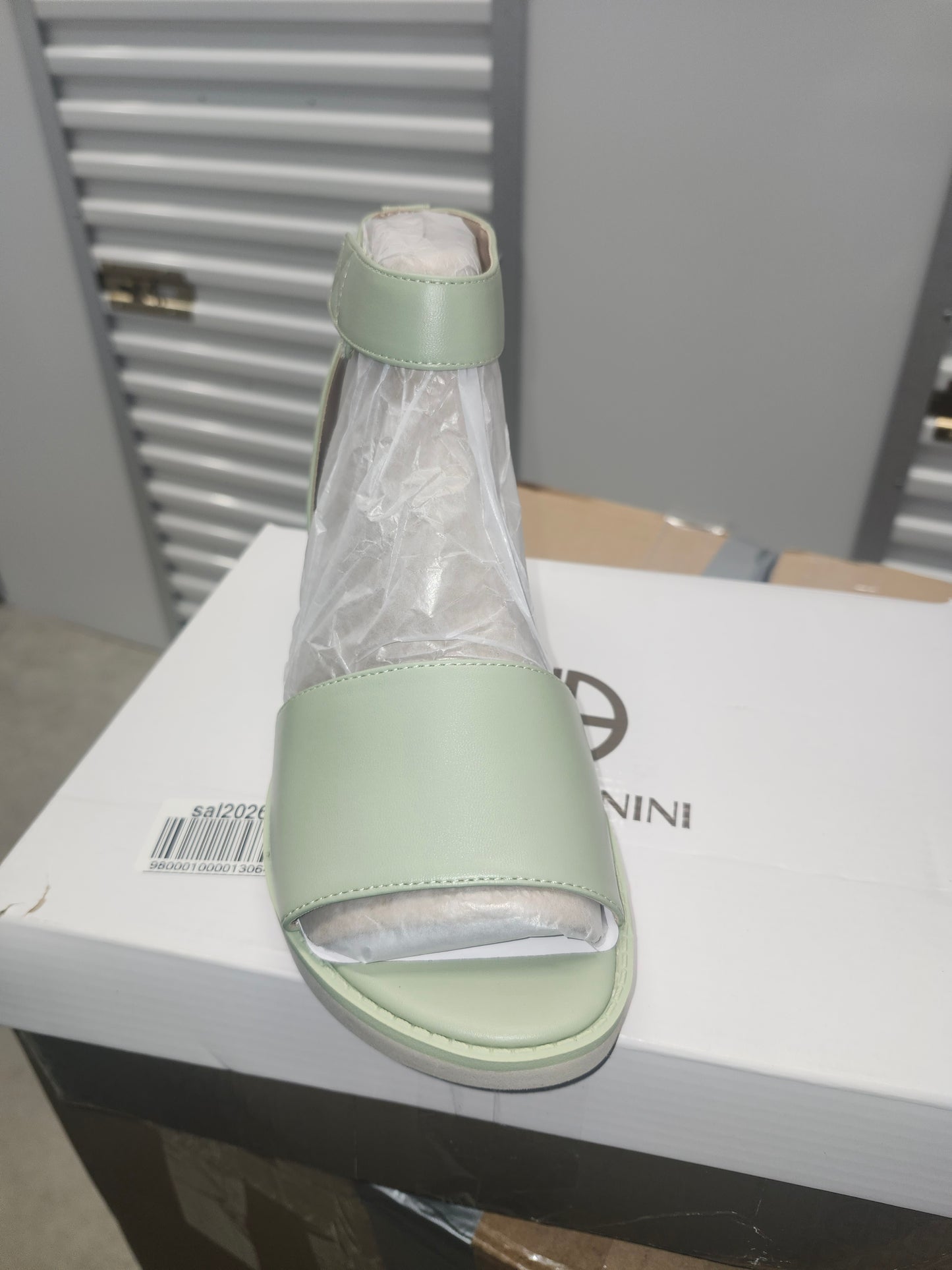 Giani Bernini Constancia Wedge Sandals, Size 9MUS - Tender Green