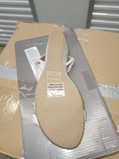 Style & Co Mulan Embellished Wedge Sandals 6.5MUS - Powder