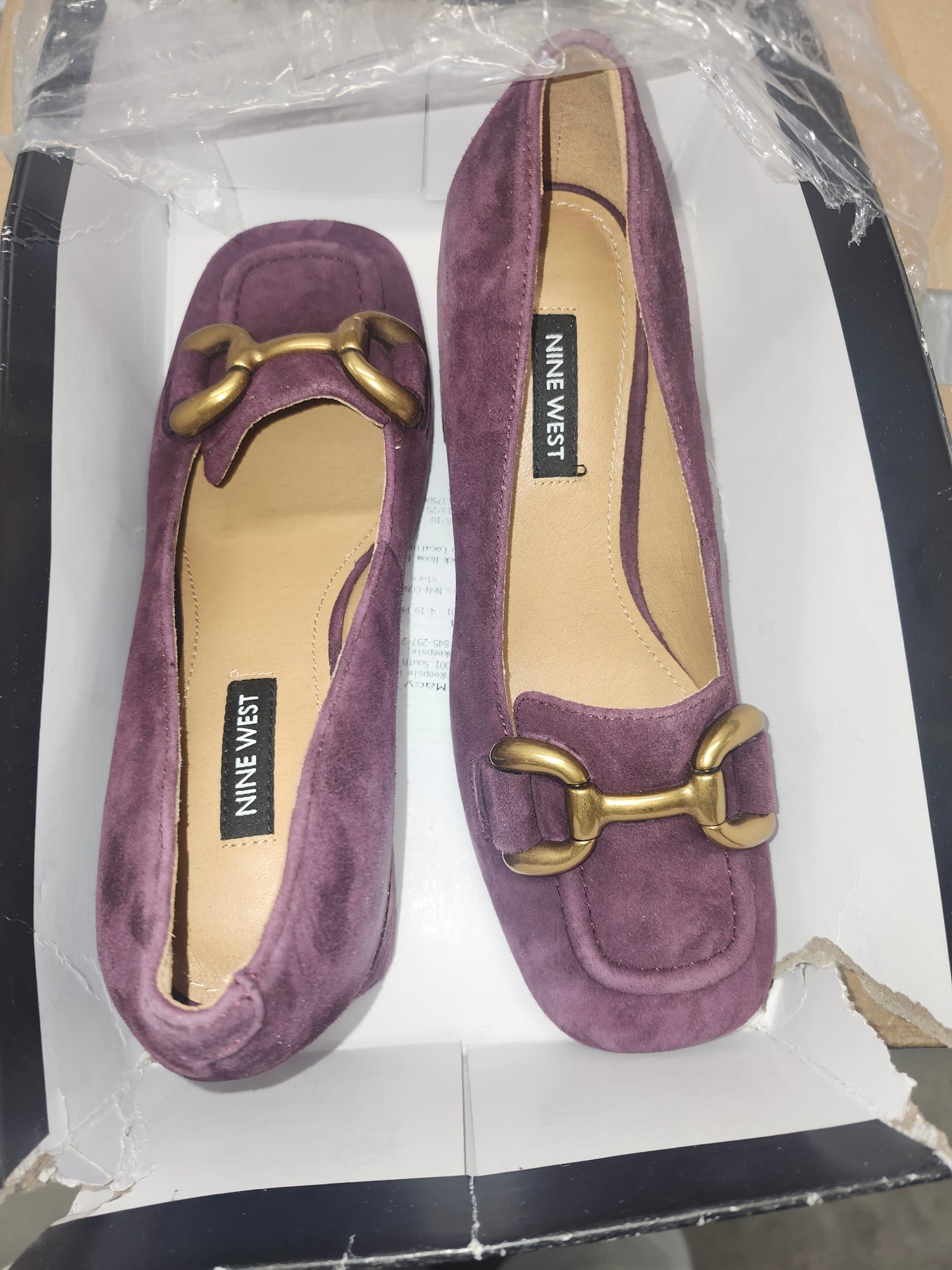 Nine West Veepe Women's Size 5.5 Block Heel Dress Pumps