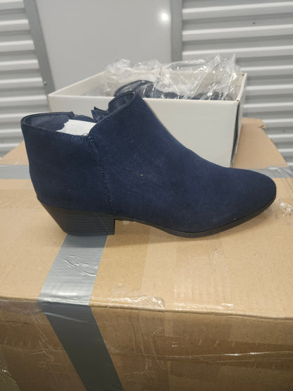 Style & Co Wileyyf Faux Suede Ankle Booties, Size 9M