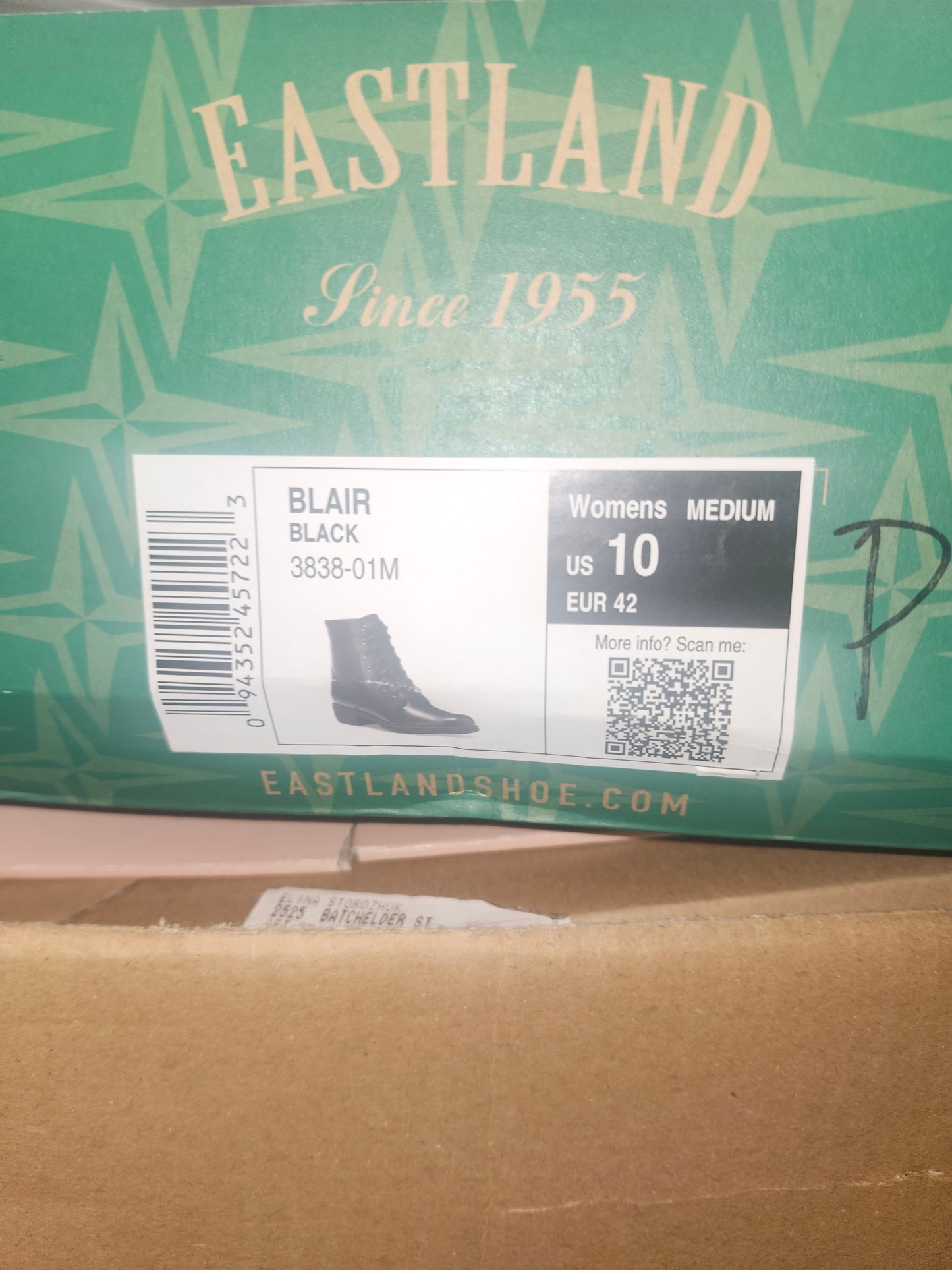 Eastland Blair Boot Black Size 10M