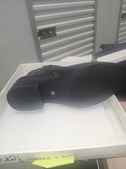 Sun + Stone Jolene Ankle Booties Size 7W Women's Shoes