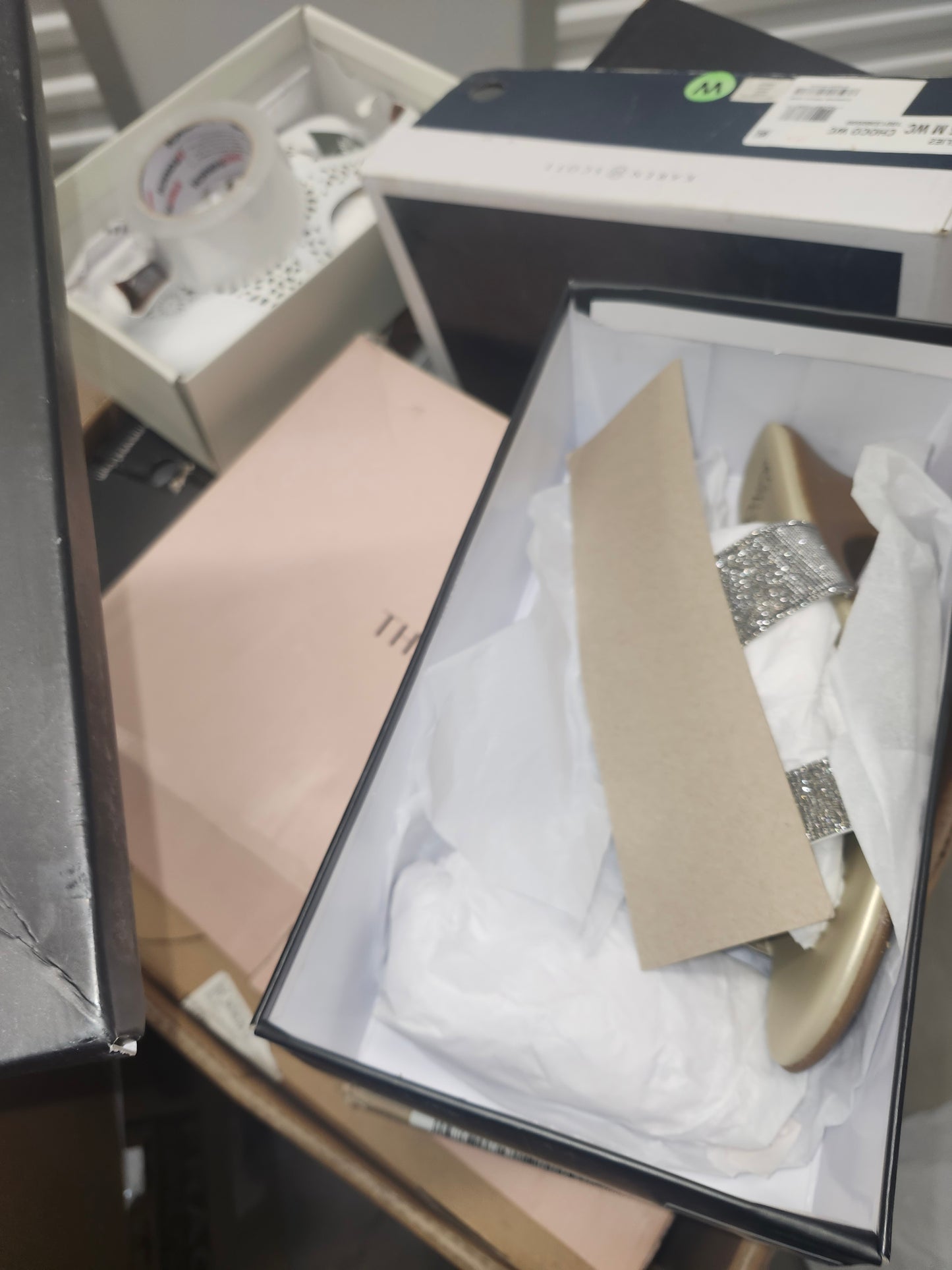 Jones New York Eanna Dress Sandals Silver/Gold, Size 9.5MUS