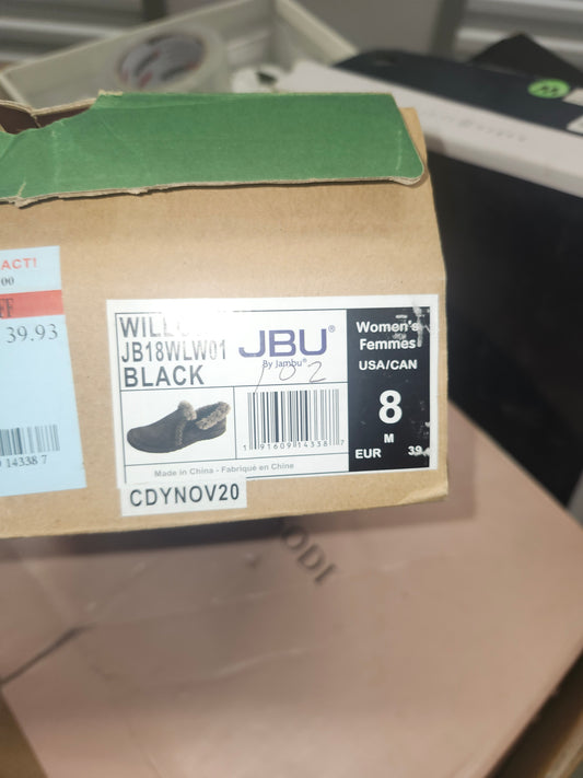 JBU by Jambu Women's Willow Loafer, Black, Size 8