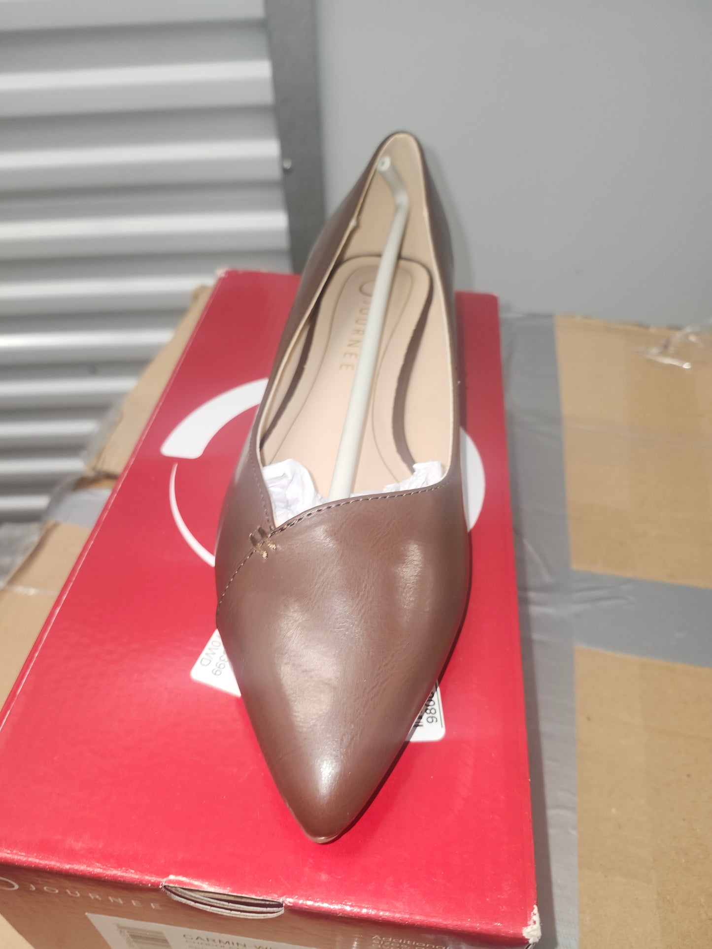 Journee Collection Carmin Dress Flats, Wide Width Size US 7