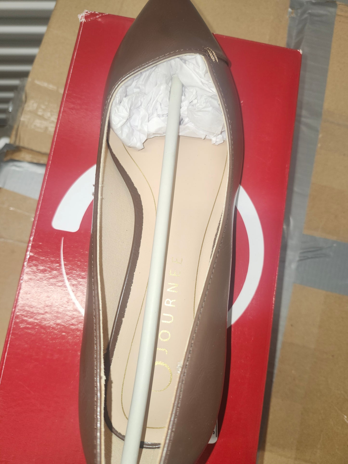 Journee Collection Carmin Dress Flats, Wide Width Size US 7