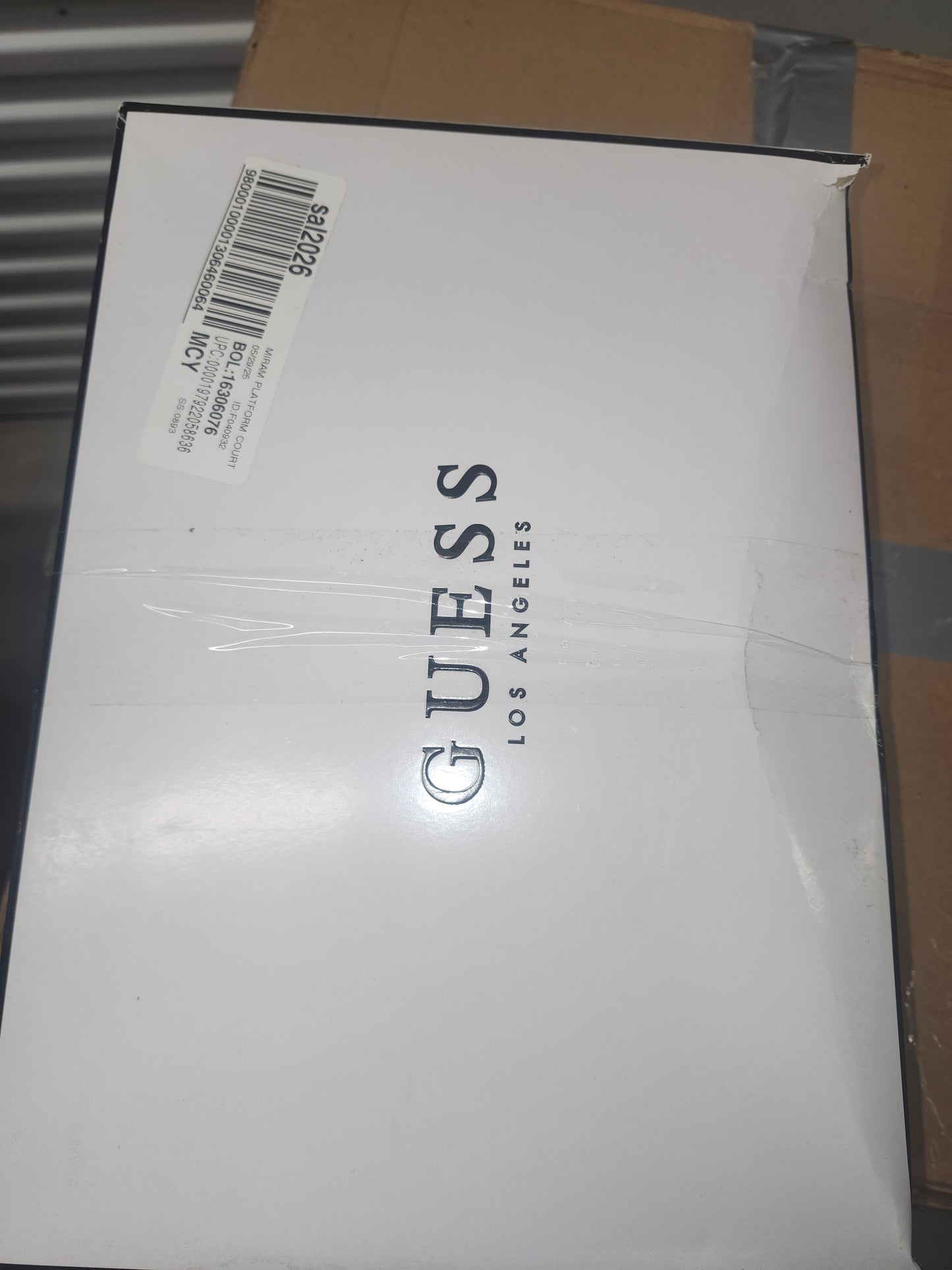 Guess Factory Miram Two-Tone Sneakers Size US 10