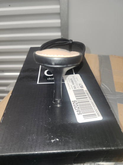 DV Dolce Vita Zini Strappy Kitten Heel Sandals, Size 6M - Black