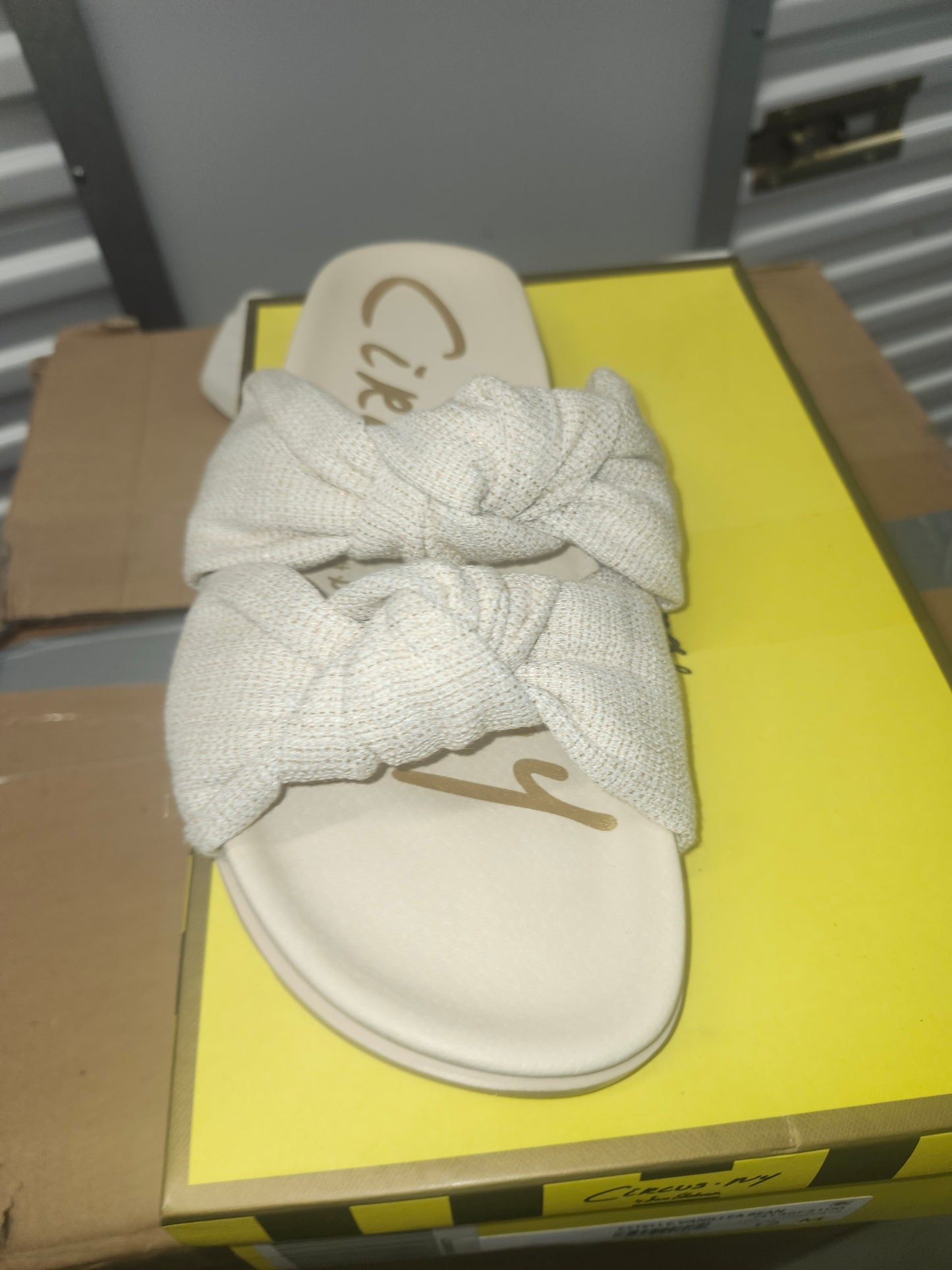 Circus Ny By Sam Edelman Estelle Sandals, Vanilla Bean, Size 12MUS