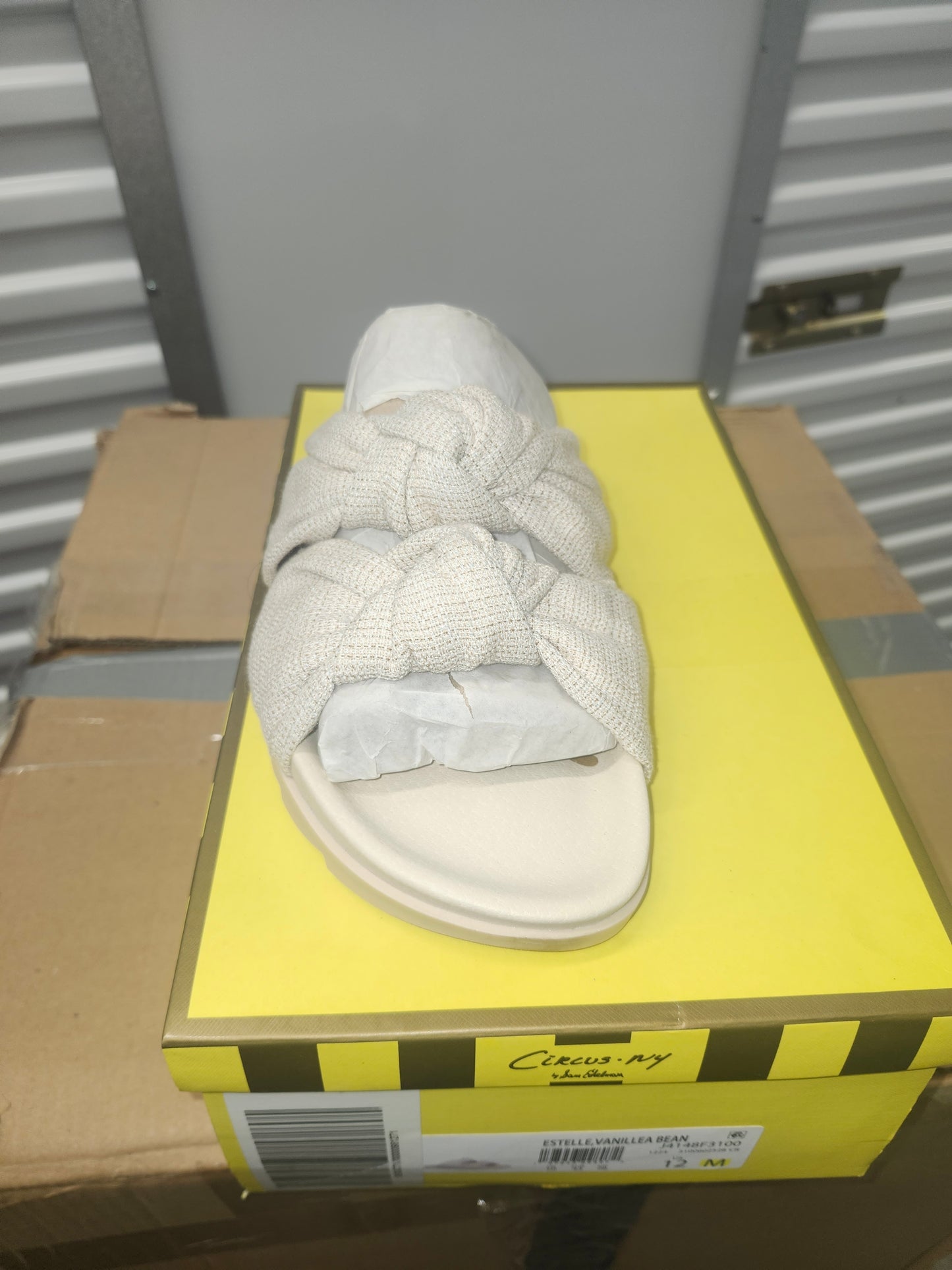 Circus Ny By Sam Edelman Estelle Sandals, Vanilla Bean, Size 12MUS