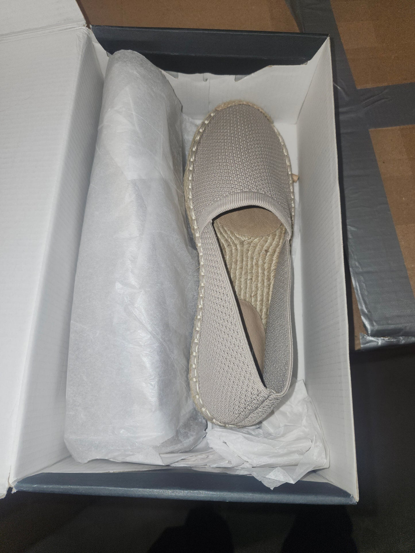 Eileen Fisher Live Espadrilles, Med Beige, Size 8