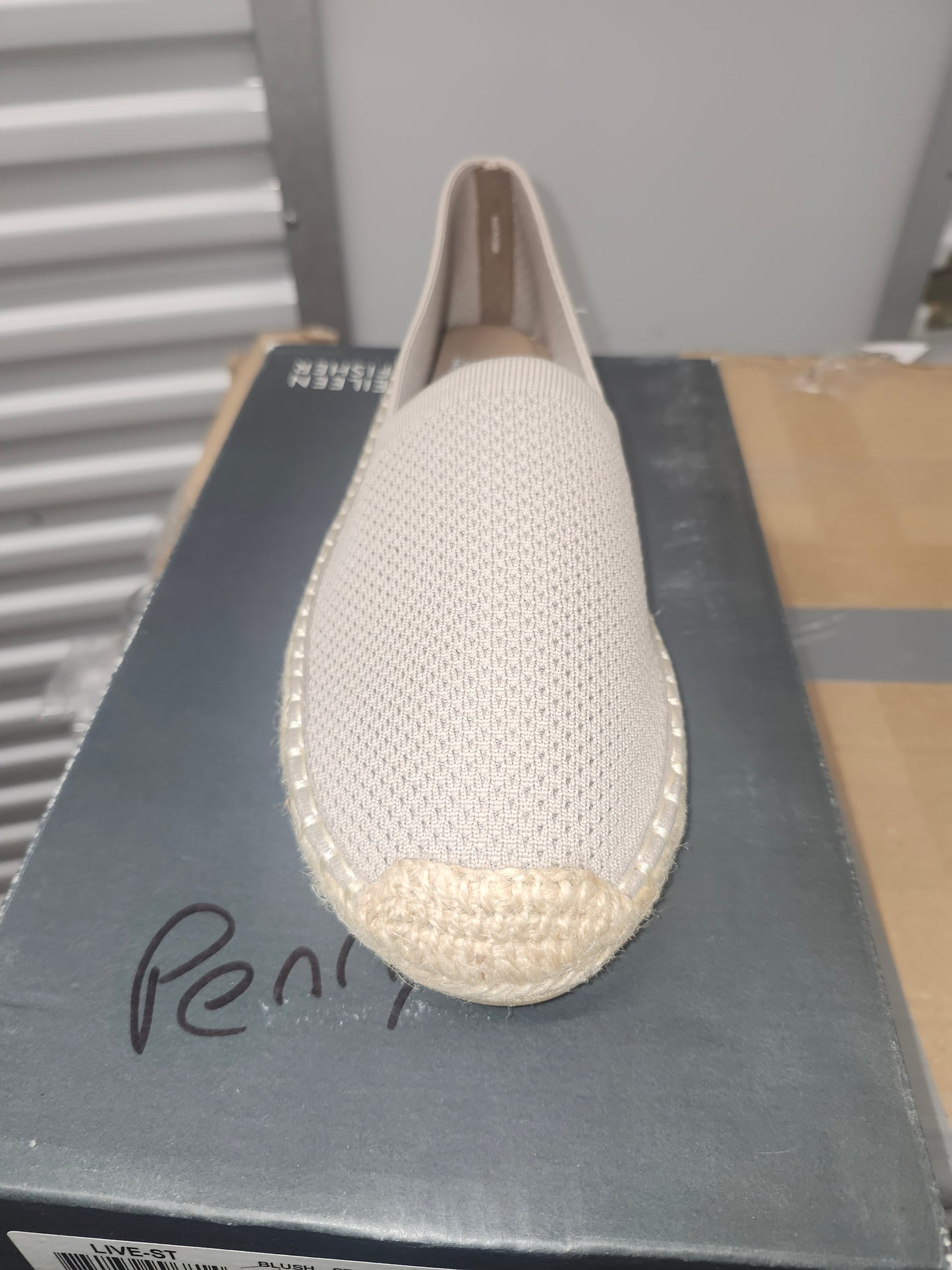 Eileen Fisher Live Espadrilles, Med Beige, Size 8