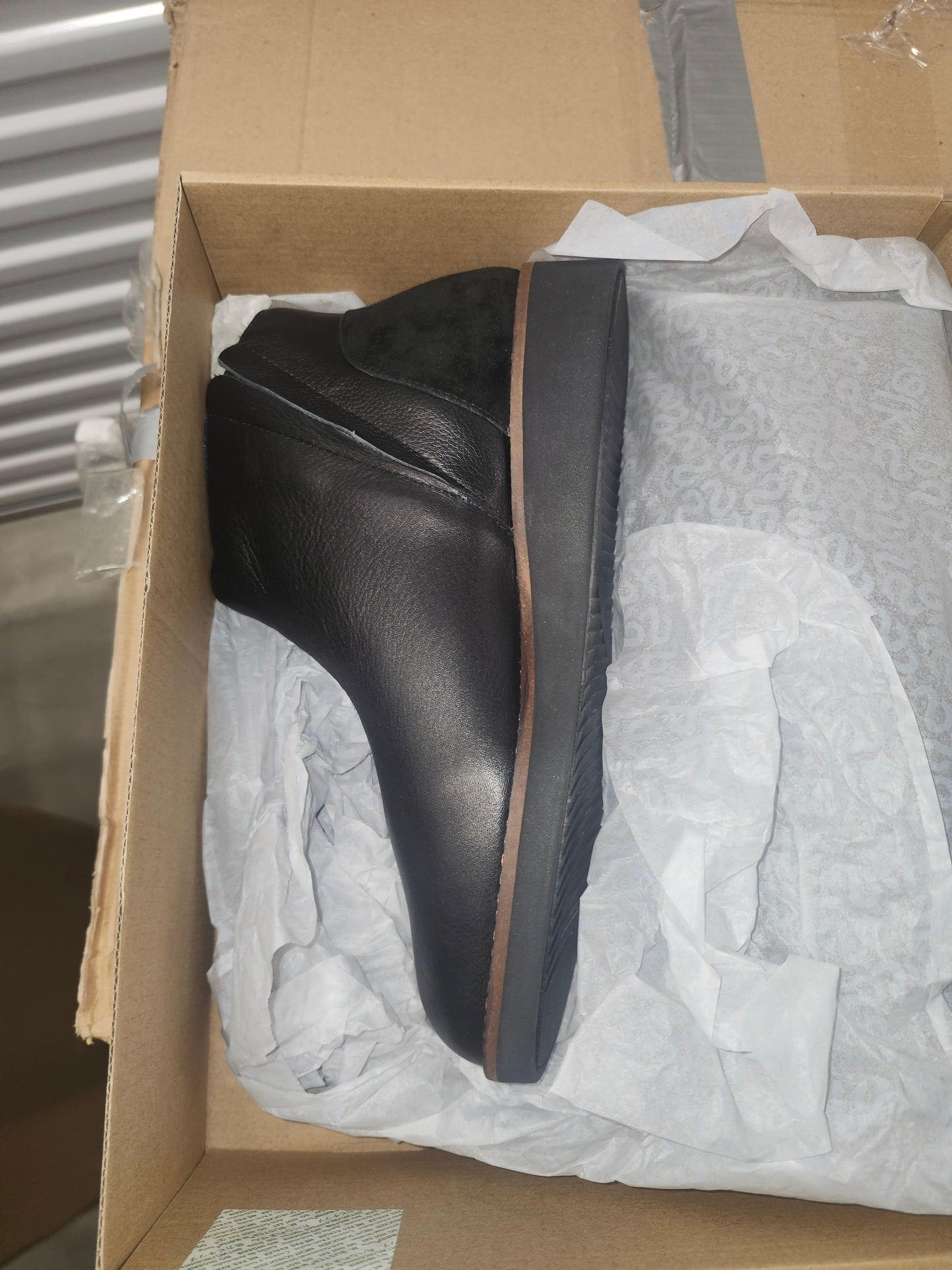 SoftWalk Wesley Bootie Black, Wide Width Size 7 W