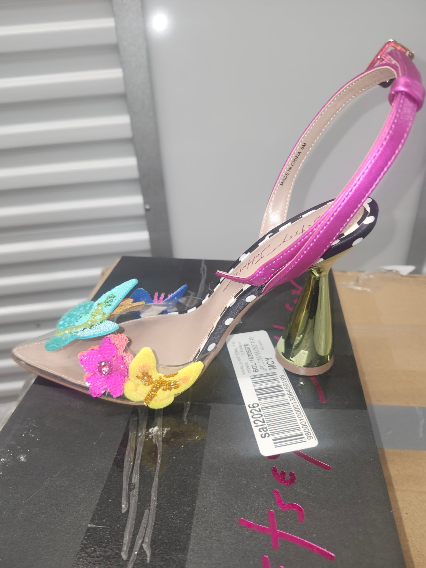 Betsey Johnson Kamilla Black Pump Size 6 Medium