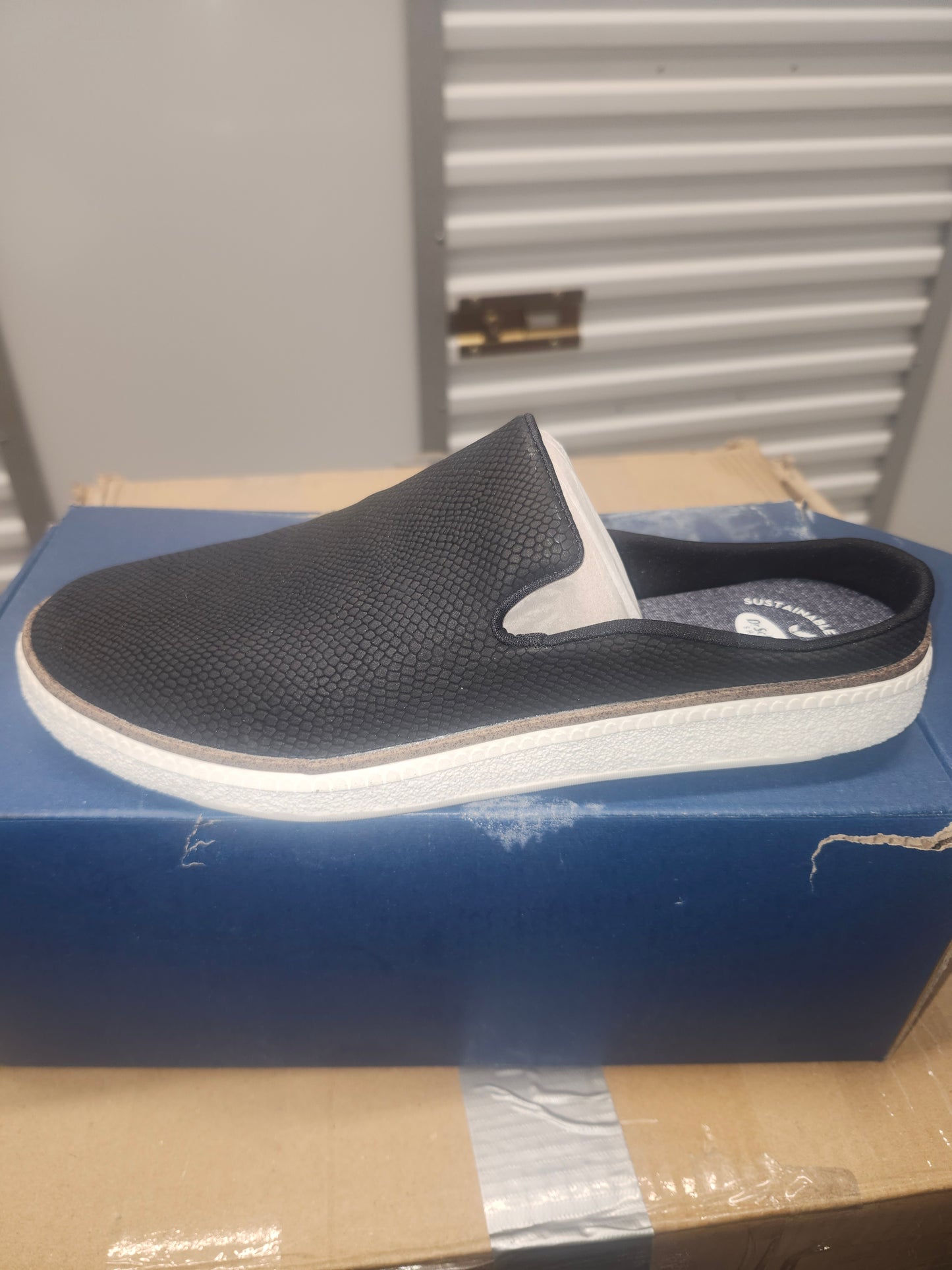 Dr. Scholls Womens Slip-On Mules Faux Suede Size 7.5M