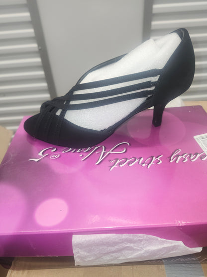 Easy Street Oceana Peep Toe Pump Bootie, Size 8.5 W