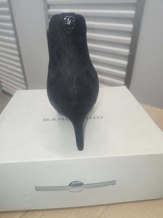 Bandolino Gallo Faux Suede Pointed Toe Booties for Women