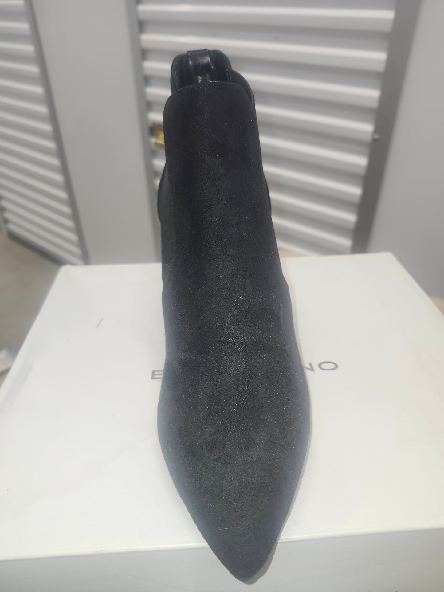 Bandolino Gallo Faux Suede Pointed Toe Booties for Women