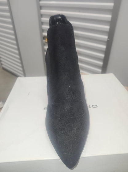 Bandolino Gallo Faux Suede Pointed Toe Booties for Women