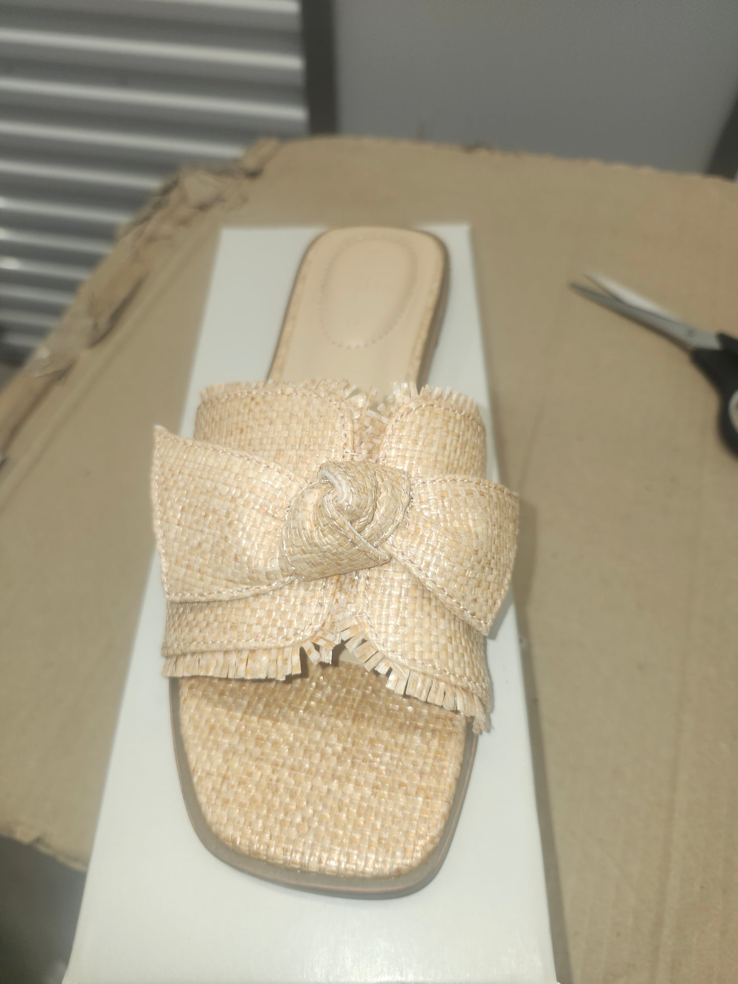 Bandolino Vallen Wedge Shoes Light Natural, Size 7.5 M