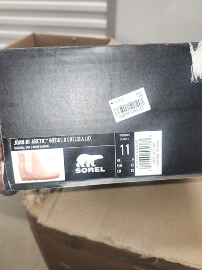 Sorel Joan of Arctic Chelsea Lux Natural Tan Size 11