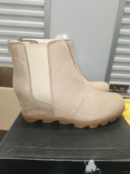 Sorel Joan of Arctic Chelsea Lux Natural Tan Size 11