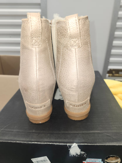 Sorel Joan of Arctic Chelsea Lux Natural Tan Size 11