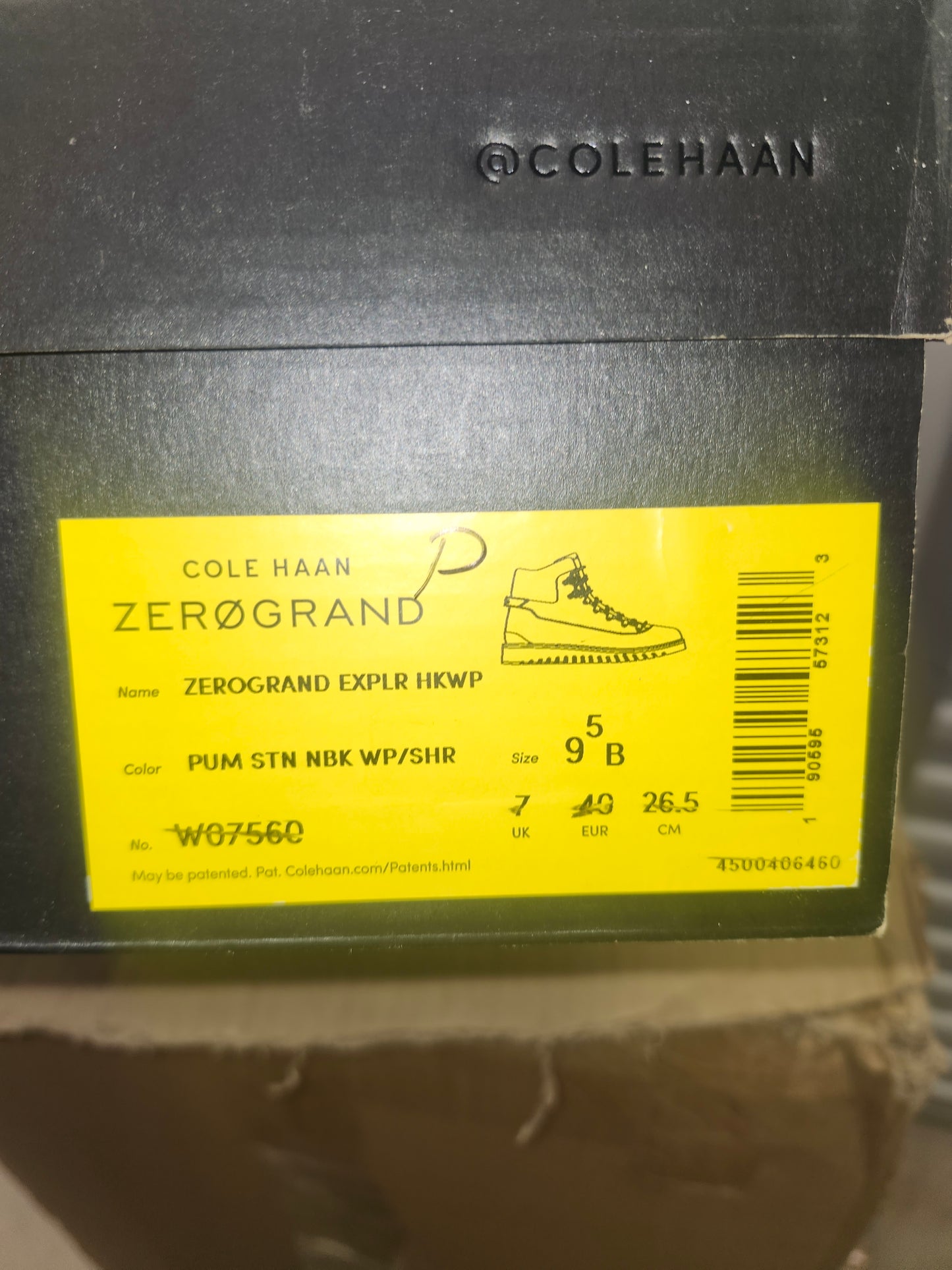 Cole Haan Zerogrand Explorer Hiking Boots Size 9.5 Waterproof