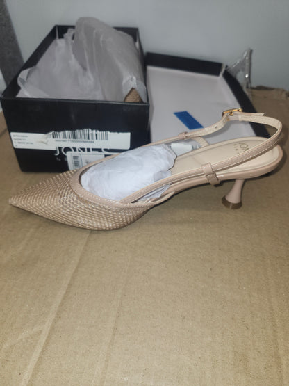 Jones New York Lina Slingback Pumps Nude, Size 8MUS
