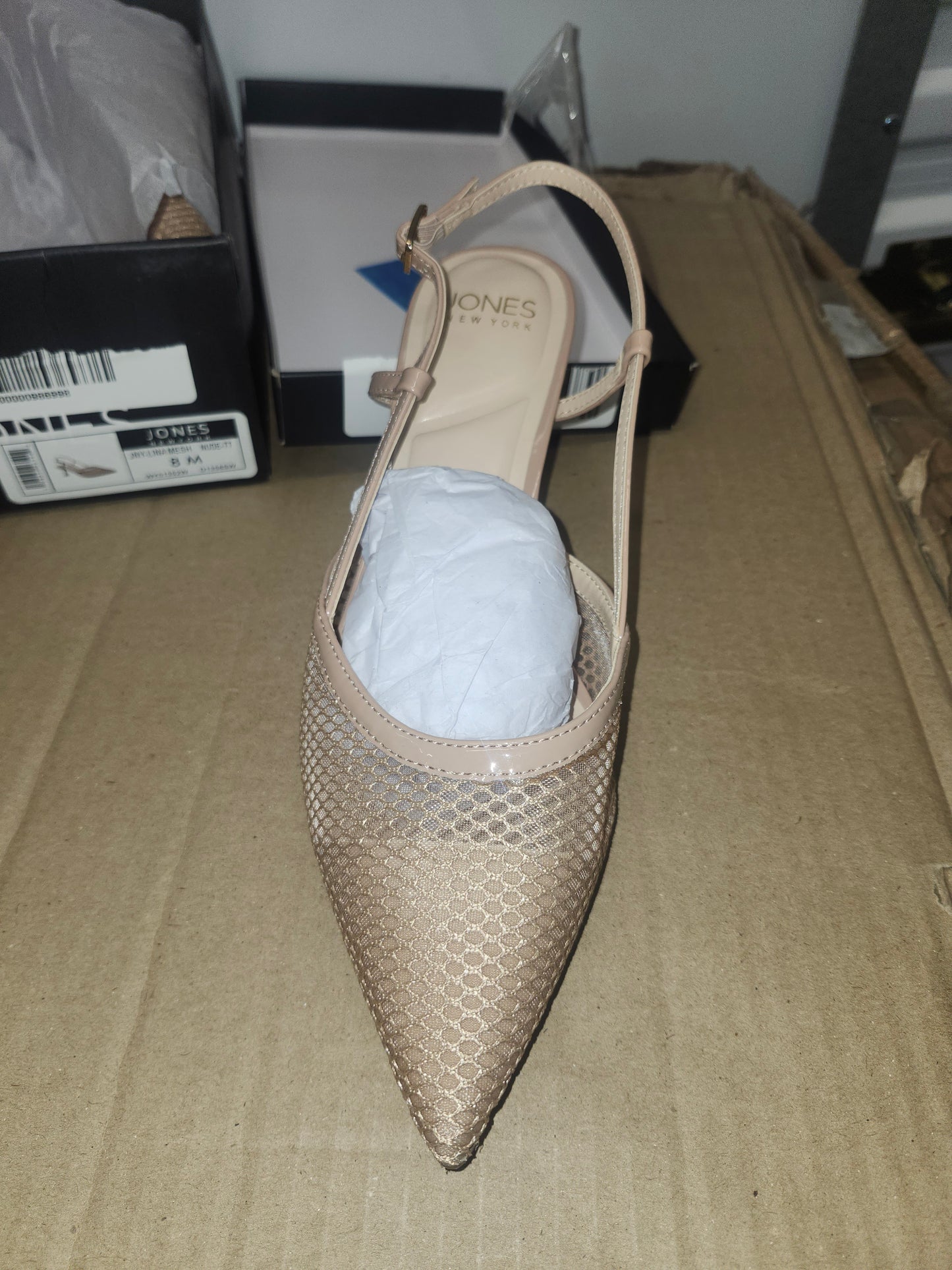 Jones New York Lina Slingback Pumps Nude, Size 8MUS