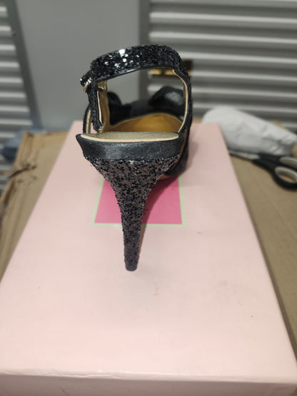 Kate Spade Sheela Sling Heels Black Size 8B