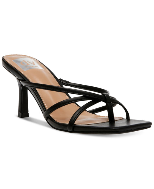 DV Dolce Vita Zini Strappy Kitten-Heel Dress Sandals