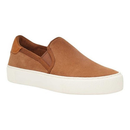 UGG Cahlvan Womens Sneaker Chestnut Suede Size 8