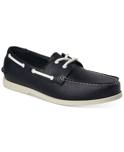 Club Room Men's Elliot Boat Shoes Navy Size 7US