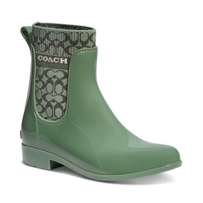 Coach Rivington Rubber G5254 Green Size 7
