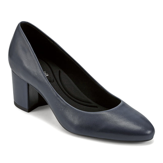 Easy Spirit Cosma Dress Pump Navy, Womens 7.5 Medium