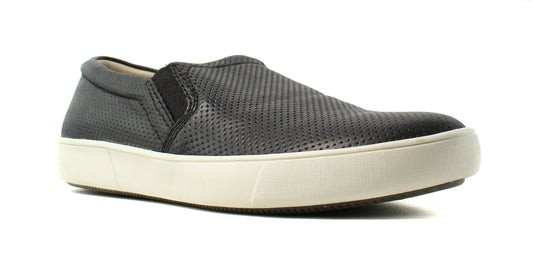 Naturalizer Marianne Sneaker Shoes, Black Leather, Size 9.5W