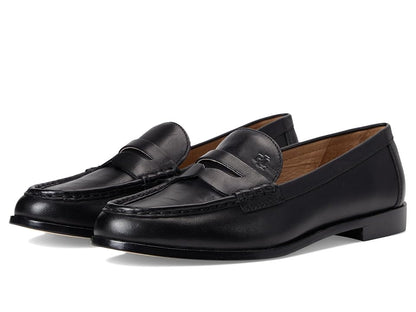 Lauren Ralph Lauren Wynnie Loafer, Black Leather, Size 10 B