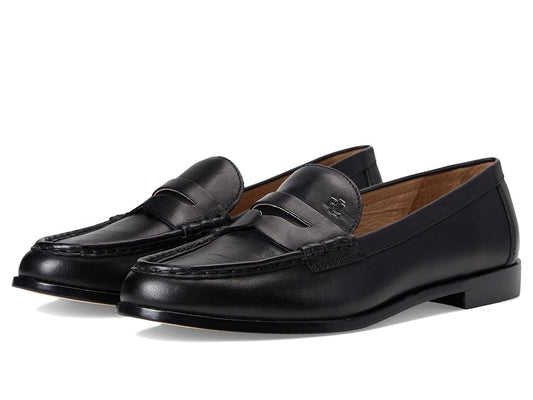 Lauren Ralph Lauren Wynnie Loafer, Black Leather, Size 10 B