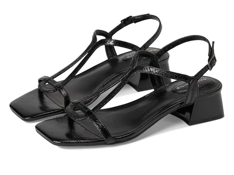 Bandolino Primadon Dress Sandals Black Snake, Size 8 M
