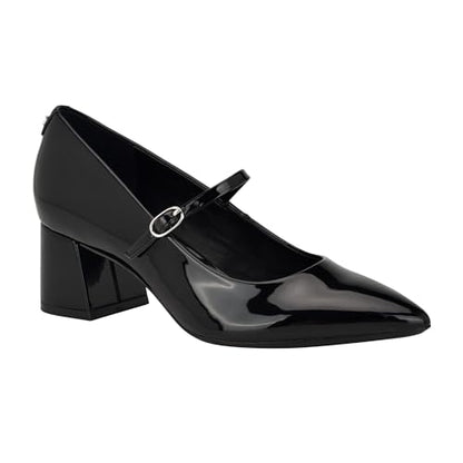 Calvin Klein Dainty Women's Black Patent Leather Shoes 8.5 M